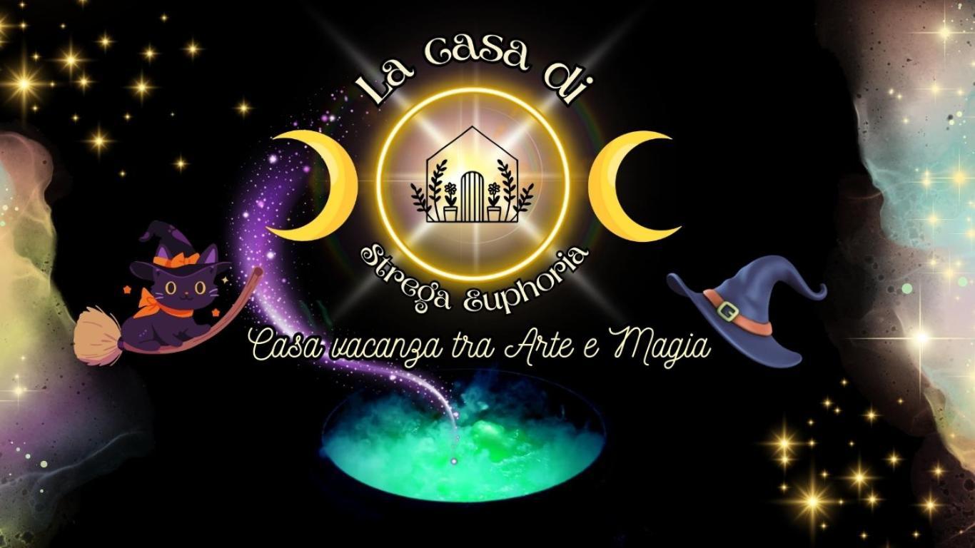 La Casa Di Strega Euphoria - Casa Vacanza Tra Arte E Magia ヴィテルボ エクステリア 写真